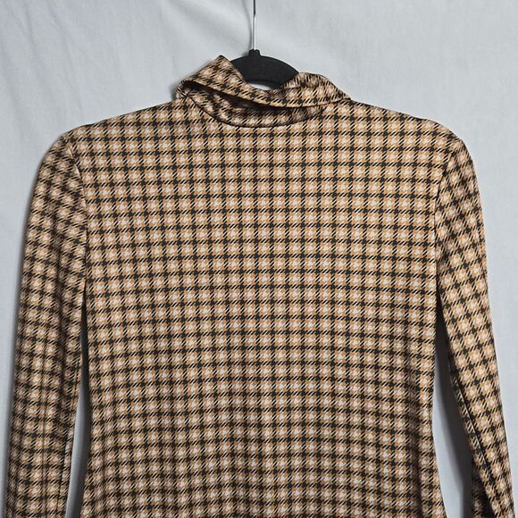 ROKH.. mask, houndstooth, turtleneck top.. - Picture 5 of 14